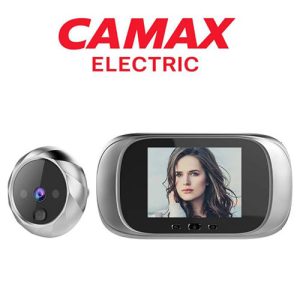 چشمی درب دیجیتال حافظه‌دار و شاسی زنگ کامکث CAMAX
